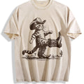 Cowboy Cat Vintage Washed T-Shirt product image 1