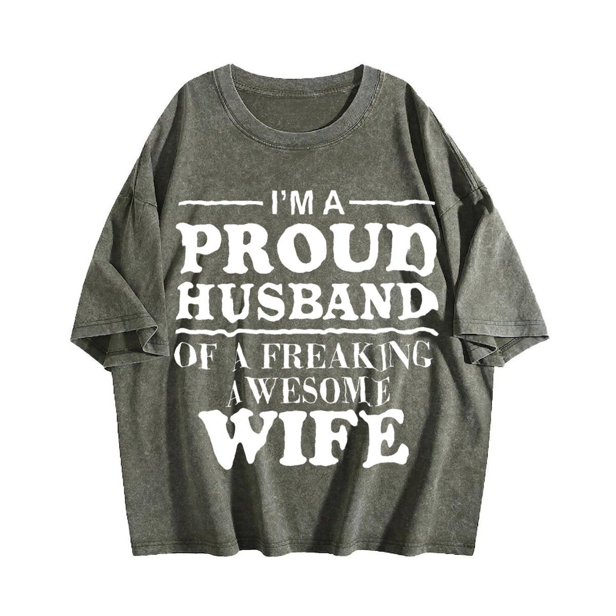 Funny Daughter Wife Slogan Vintage Washed T-Shirt product image 4