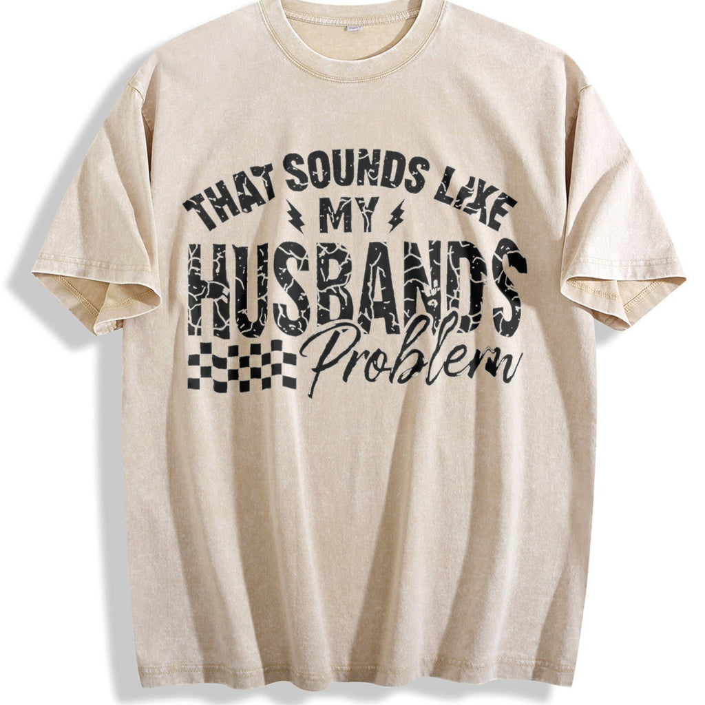 Humorous Family Issues Fun Vintage Washed T-Shirt product image 1
