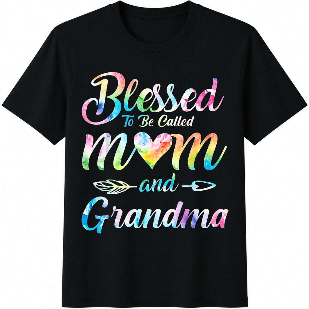 To Be Called Mom And Grandma Rainbow Watercolor Mother's product image 1