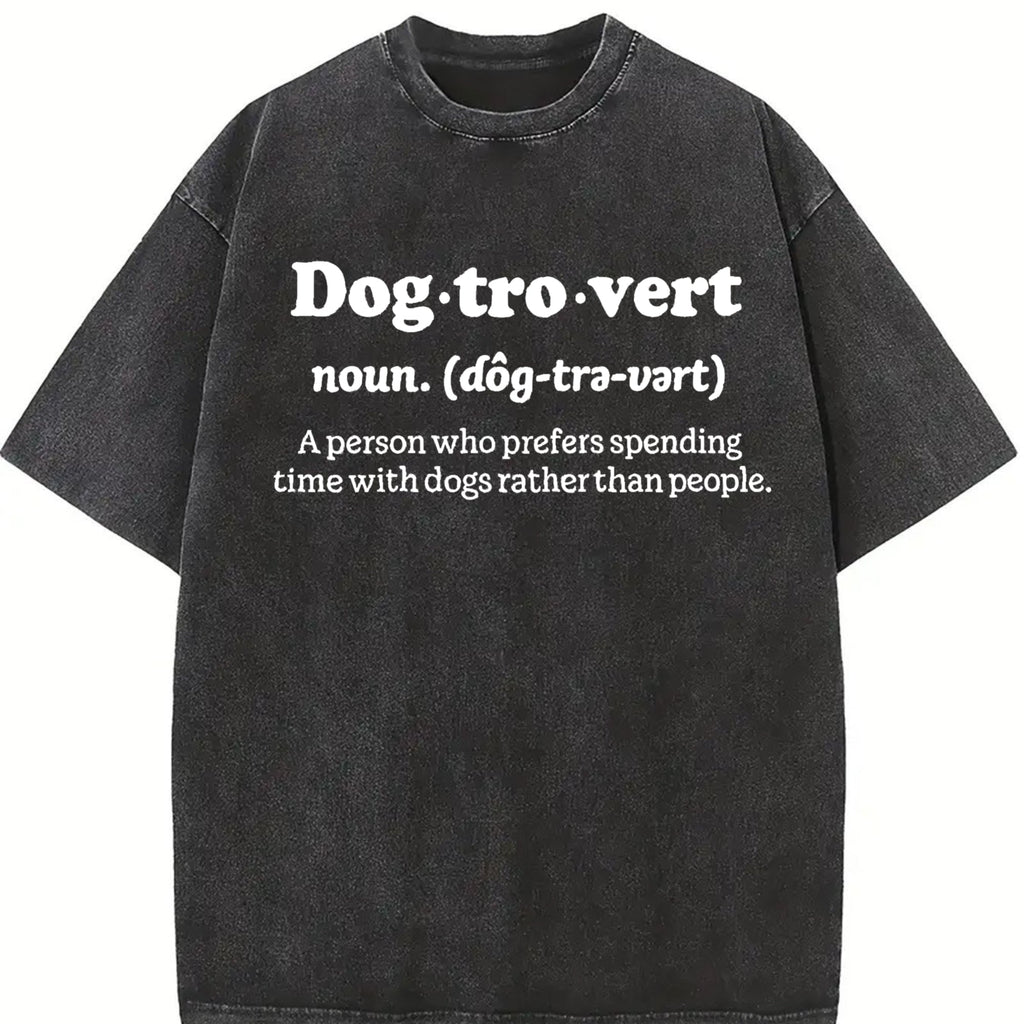 Dogtrovert Vintage Washed T-Shirt product image 2