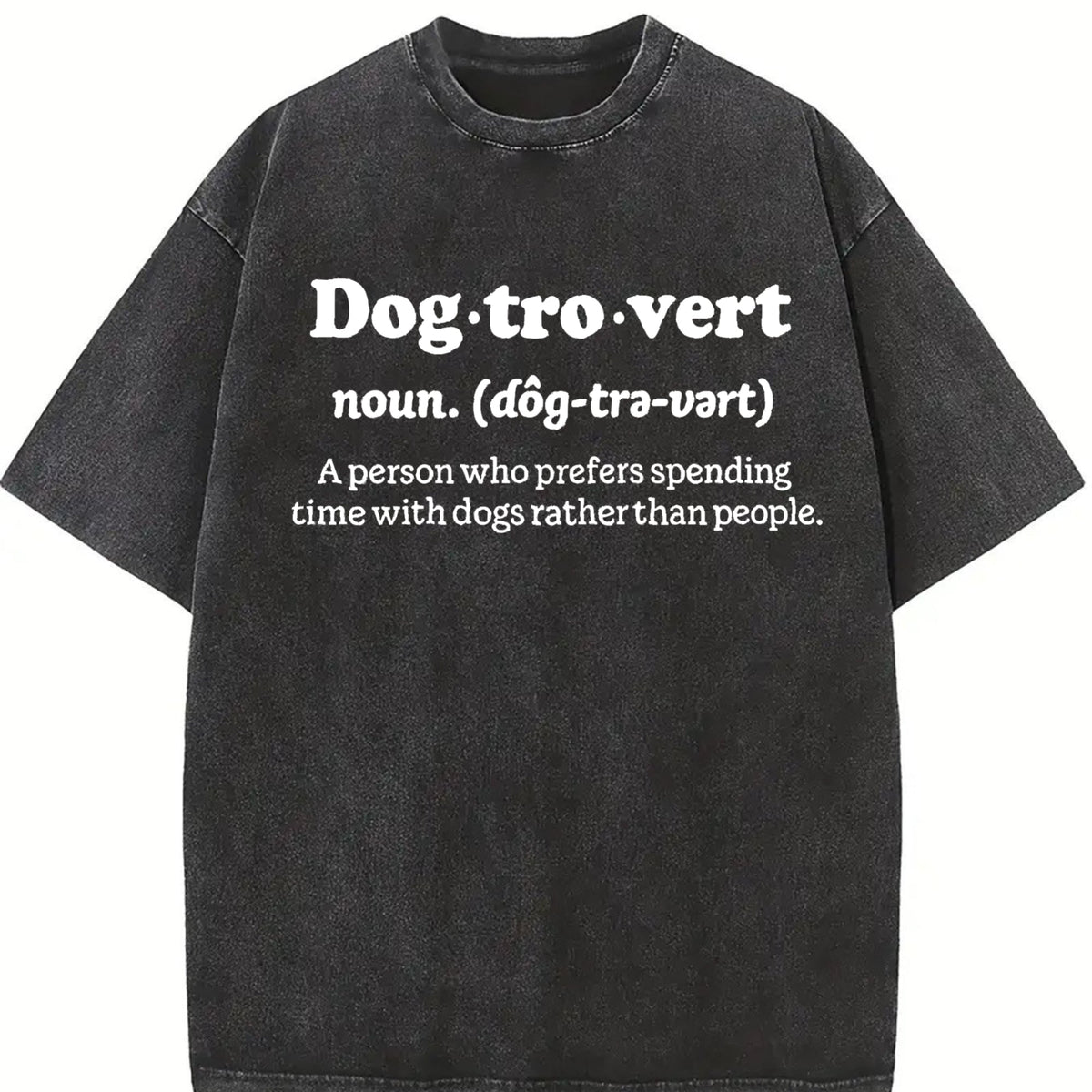 Dogtrovert Vintage Washed T-Shirt product image 2