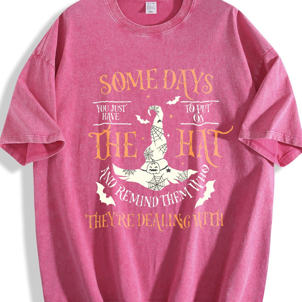 Funny Witch Vintage Washed T-Shirt product image 7