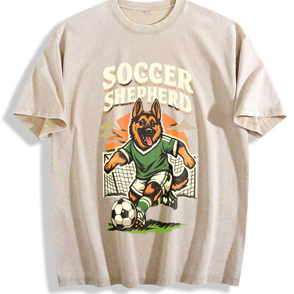 Global Soccer Fan Vintage Washed T-Shirt product image 1