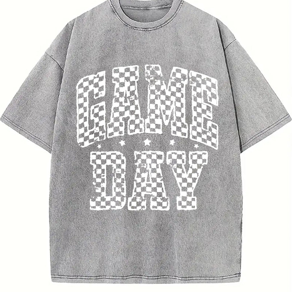 Checkered Game Day With Baseball Vibes Sports Mom Vintage product image 5