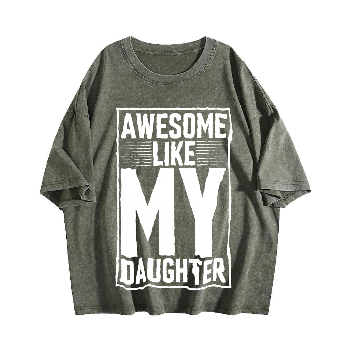 Humorous Slogan For A Daughter And Wife On Vintage Washed product image 4