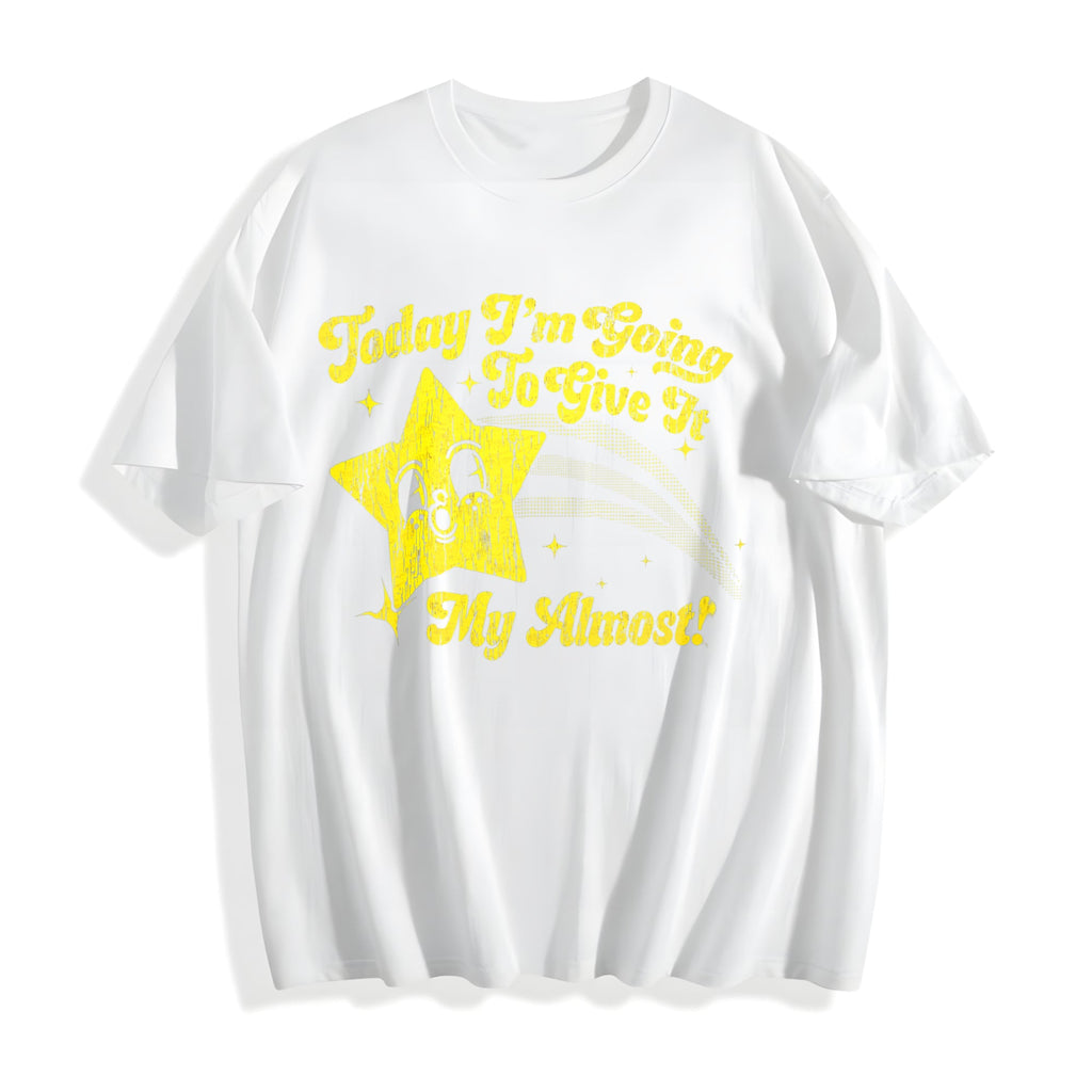 Funny Today Im Going To Give It My Almost Sarcastic Novelty product image 2
