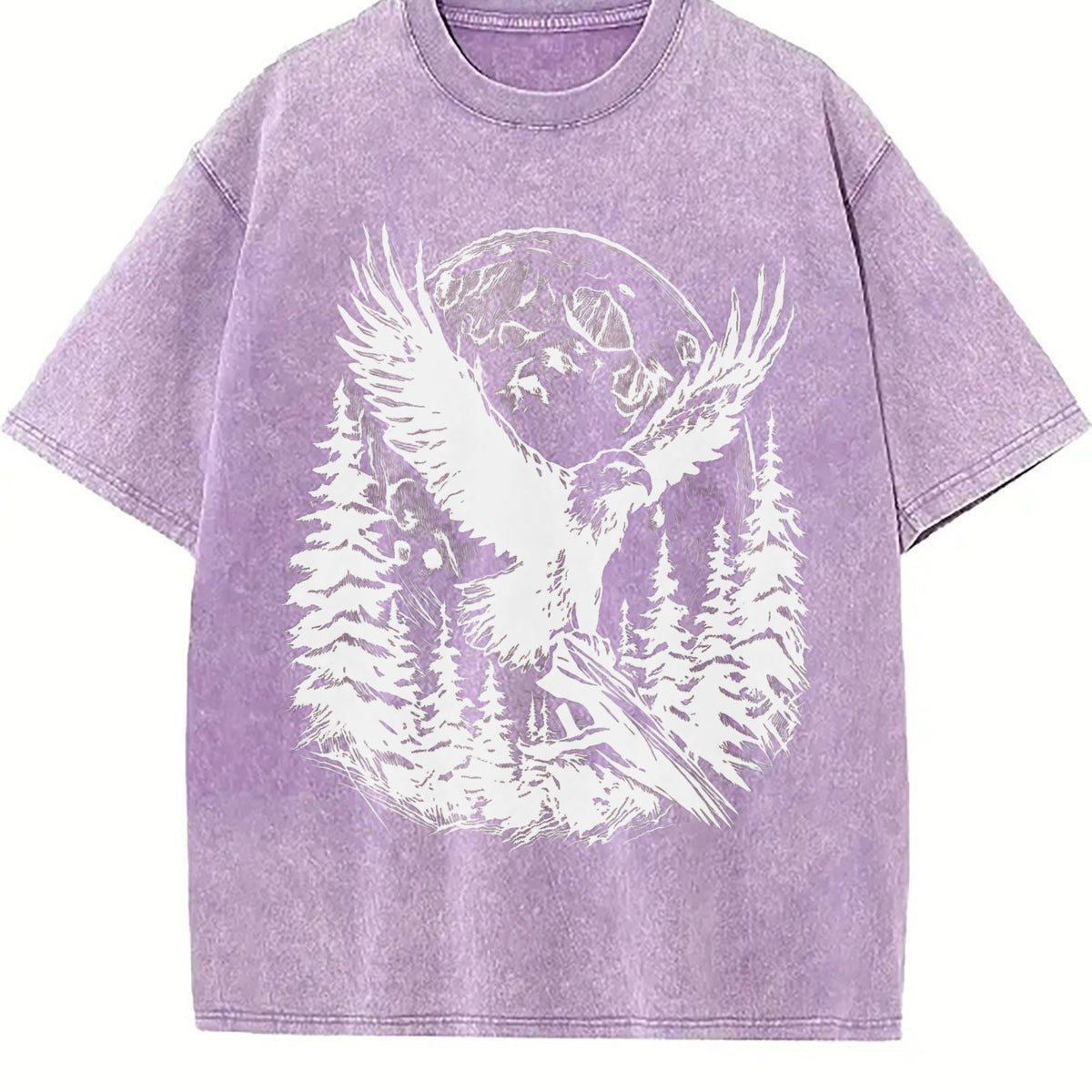 90s Eagle Moon Vintage Washed T-Shirt product image 6