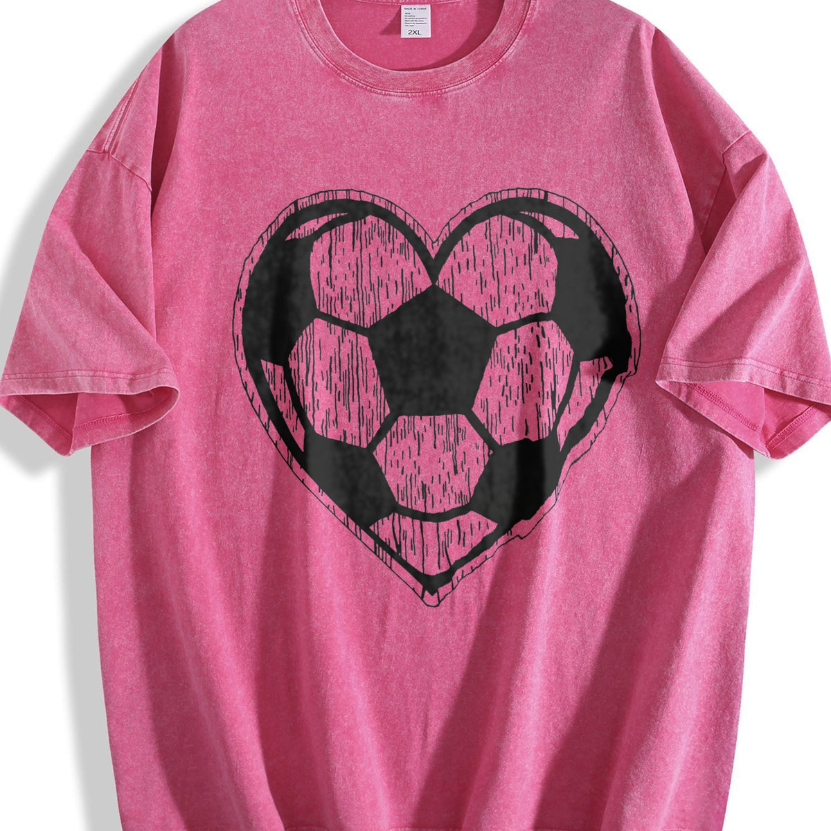 Global Soccer Fan Vintage Washed T-Shirt product image 7