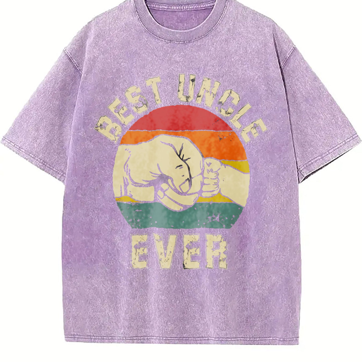 Best Uncle Ever Vintage Washed T-Shirt product image 6