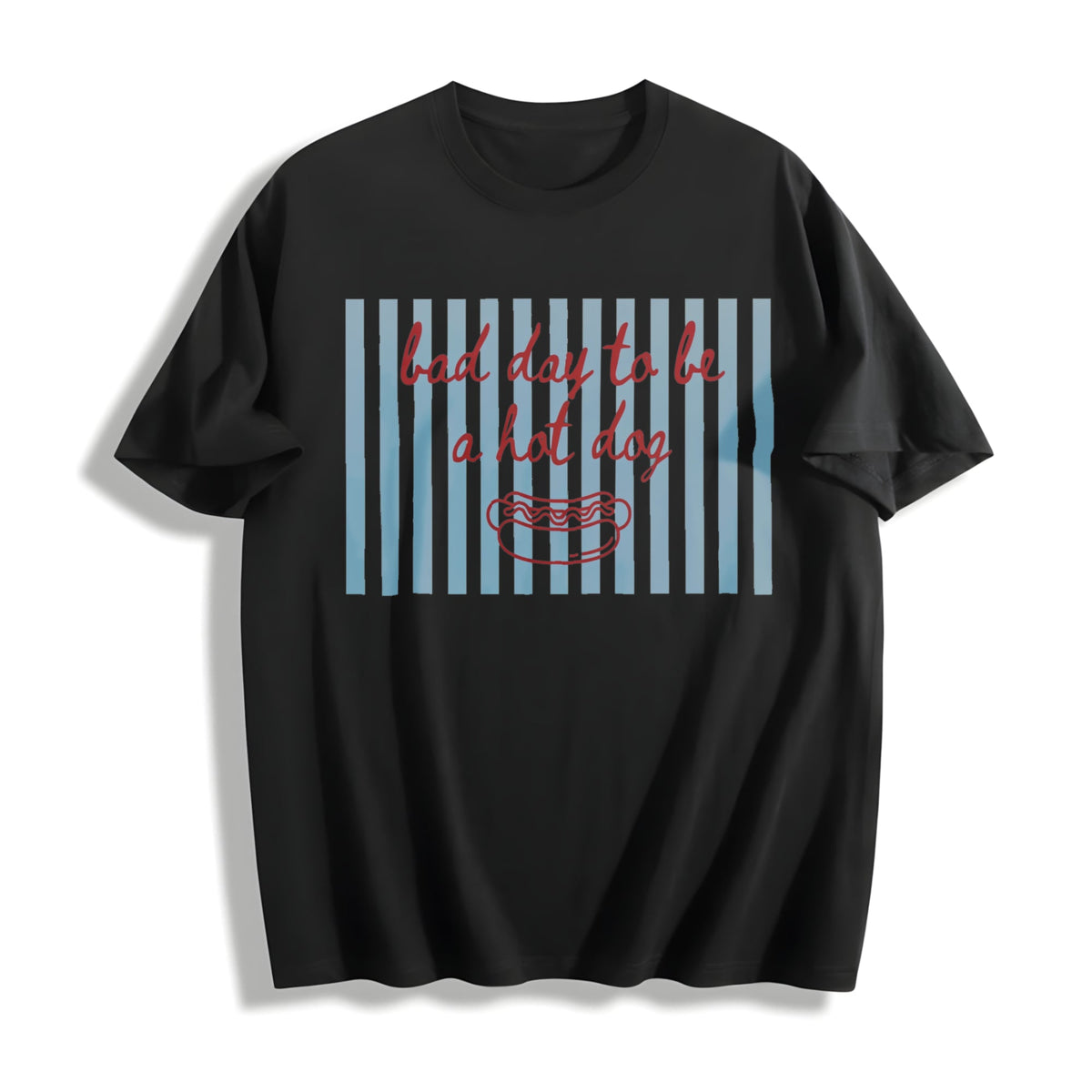Funny American Hot Dog July 4th Glizz Lovers For Cotton product image 1