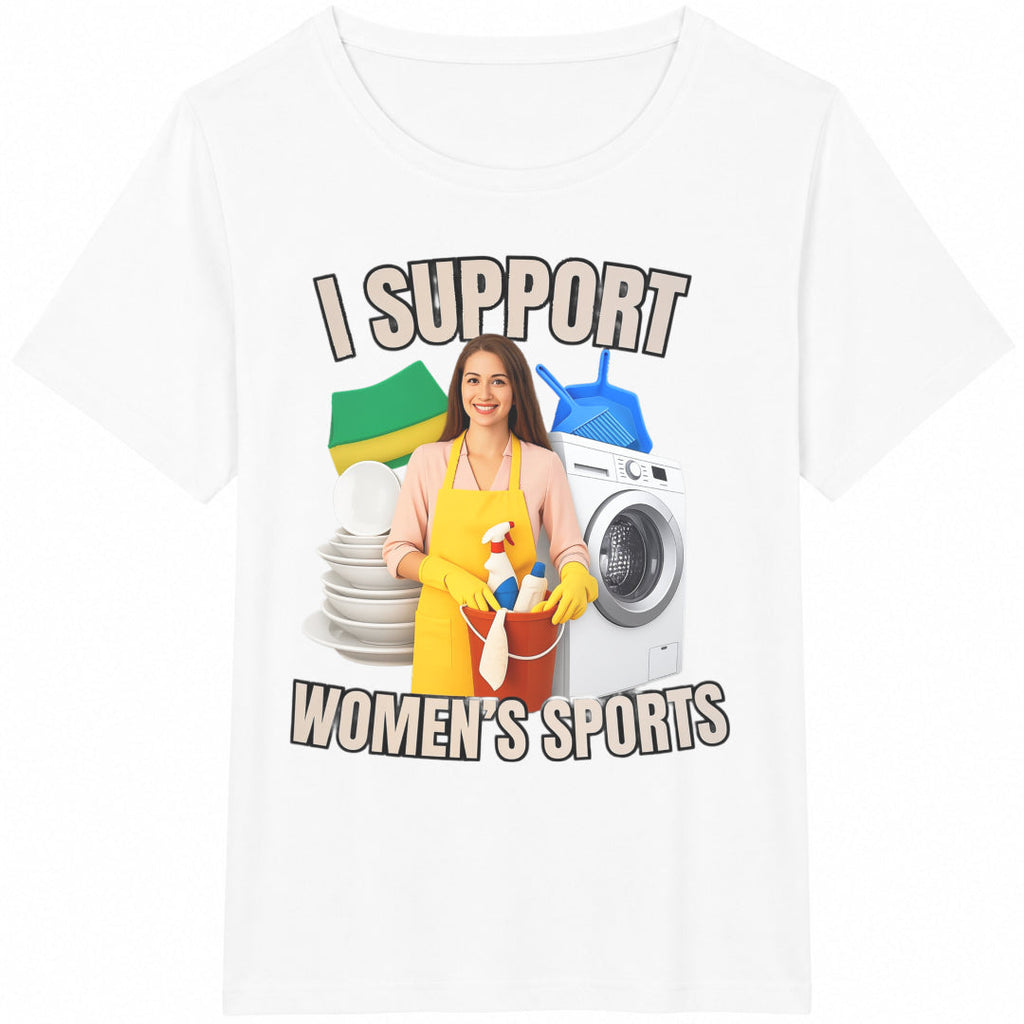 I Support Sports Cotton T-Shirt product image 2