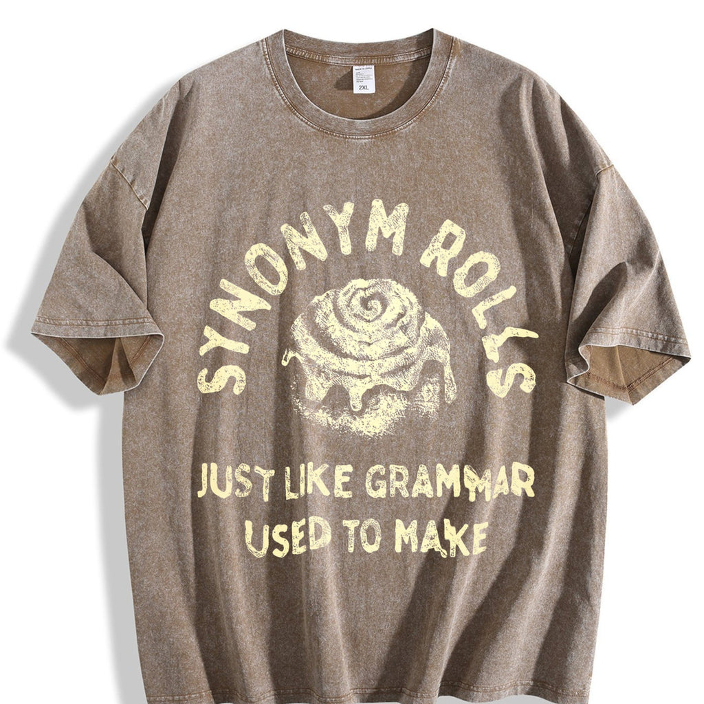 Funny For Food Joke Guys With Sayings Vintage Washed T-Shirt product image 3