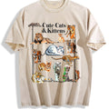 Cute Cats & Kittens Vintage Washed T-Shirt product image 1