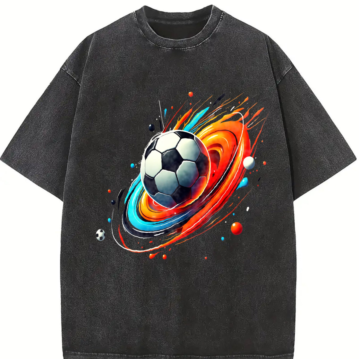 Global Soccer Fan Vintage Washed T-Shirt product image 2