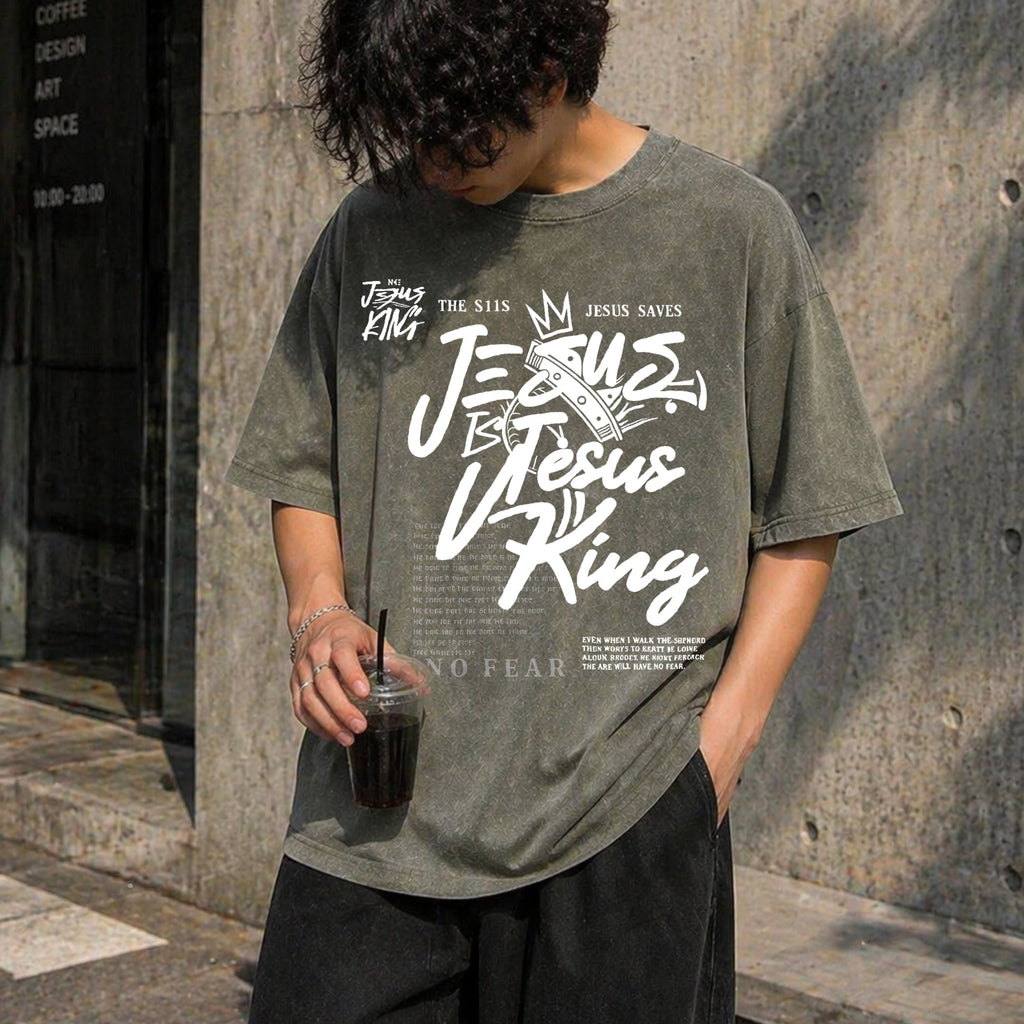 Christian Faith Vintage Washed T-Shirt product image 11
