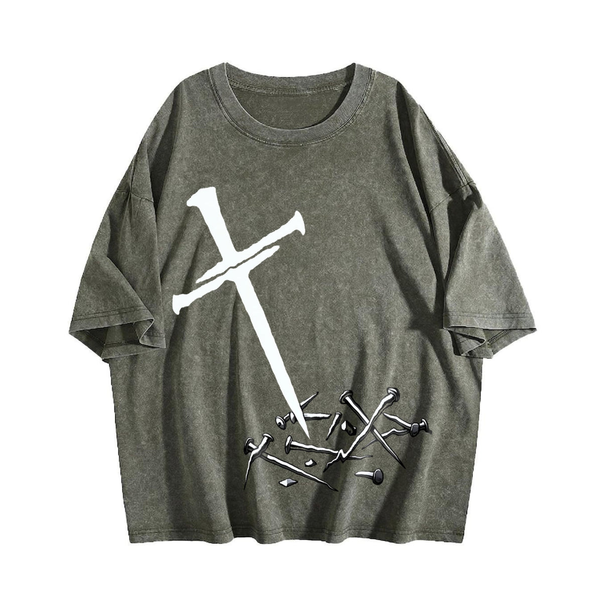 Grunge Vibes For The Explorer: Inverted Cross Vintage product image 4