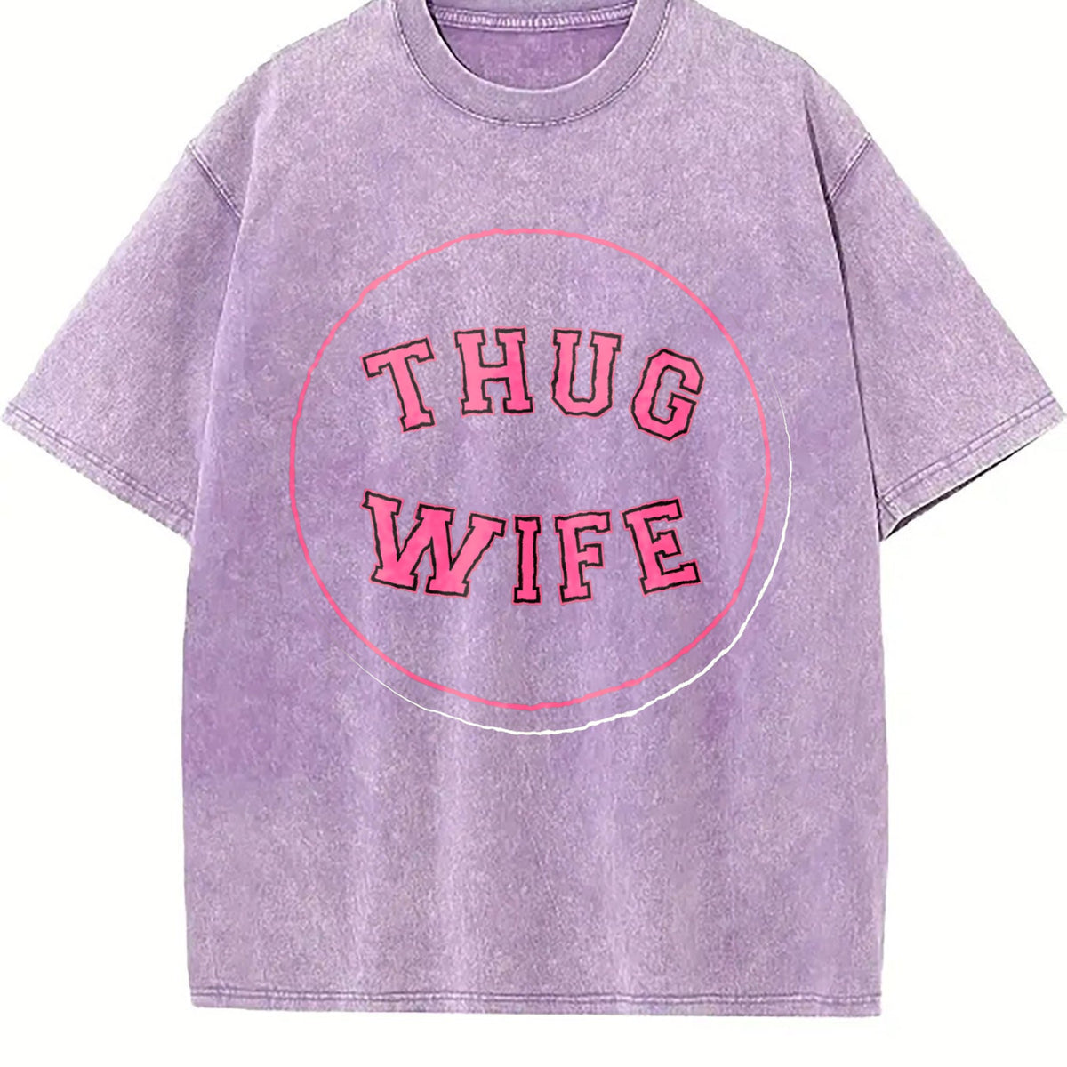 Thug Wife Vintage Washed T-Shirt product image 6