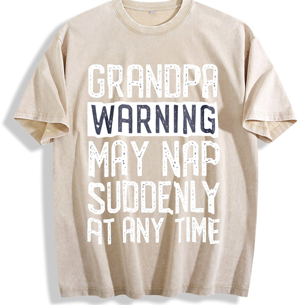 Grandpa Funny Vintage Washed T-Shirt product image 1