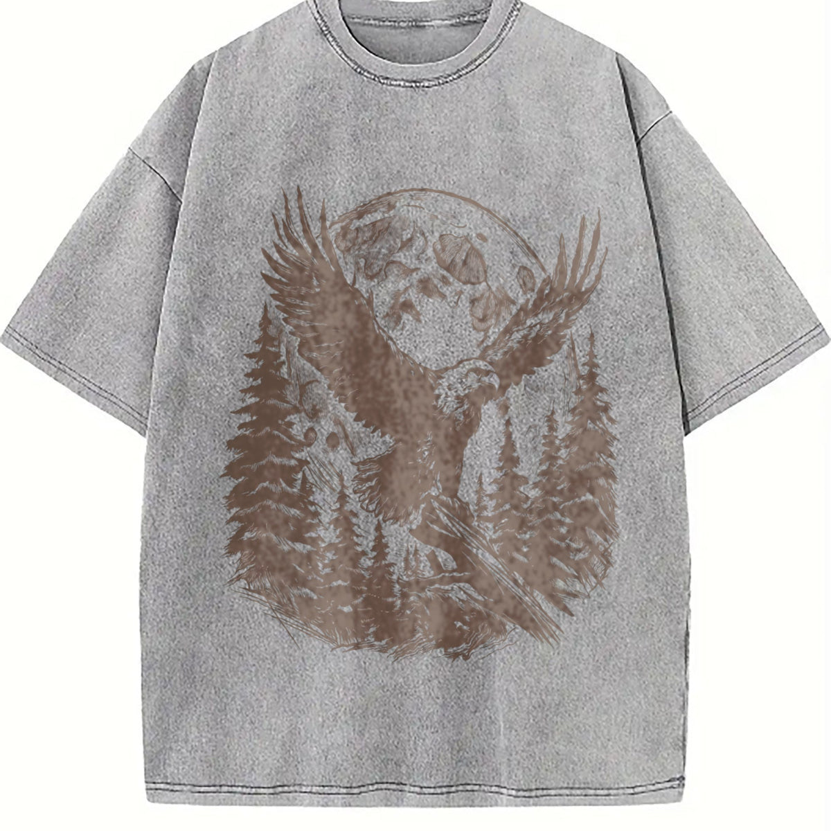 90s Eagle Moon Vintage Washed T-Shirt product image 5