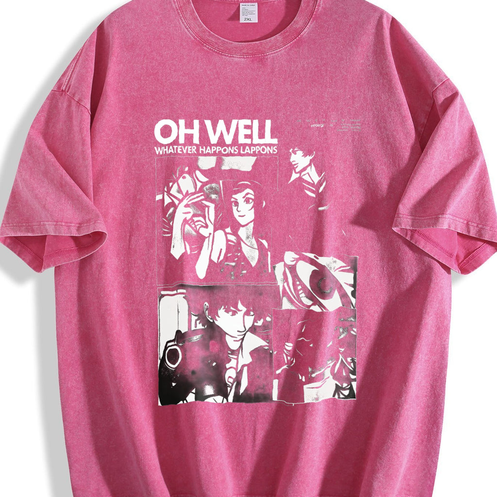 Cowboy Bebop Vintage Washed T-Shirt product image 7