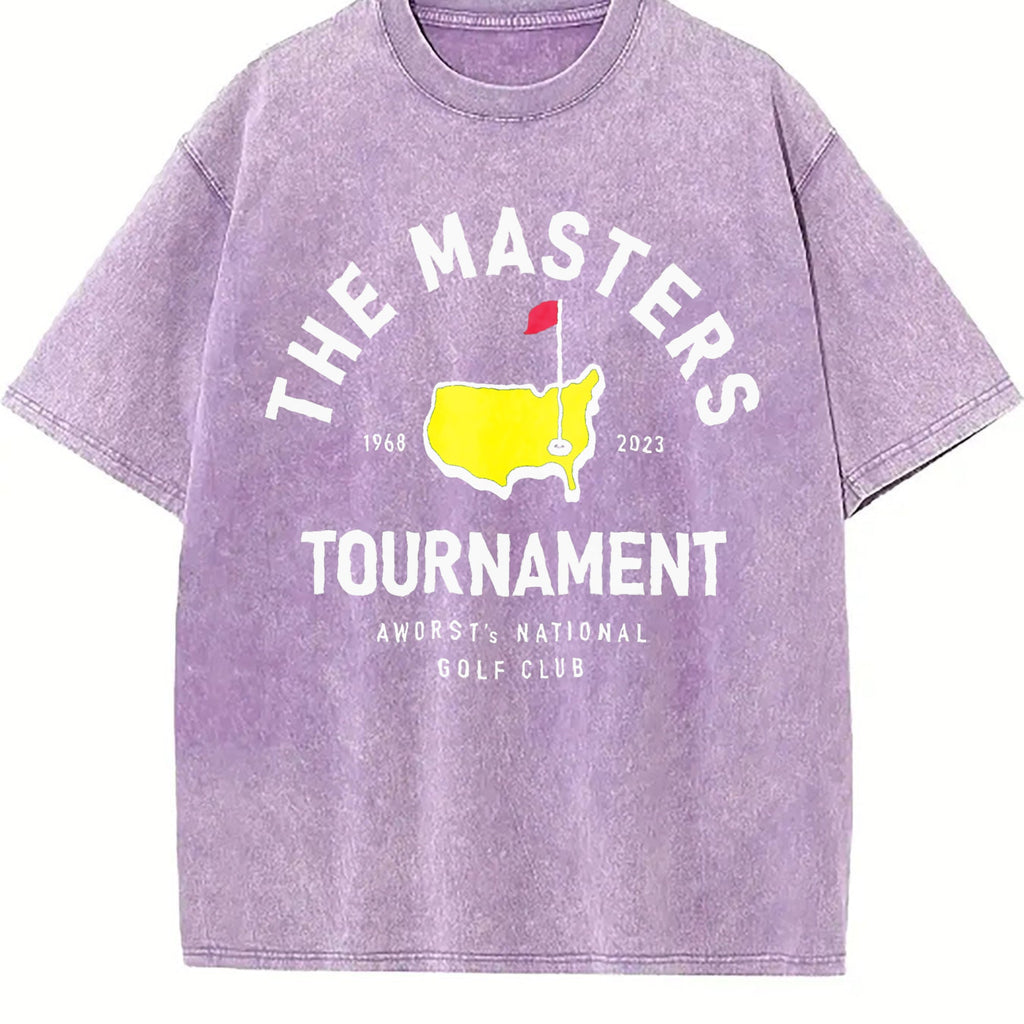Masters Golf For Y2K & Sports Summer Vintage Washed T-Shirt product image 6