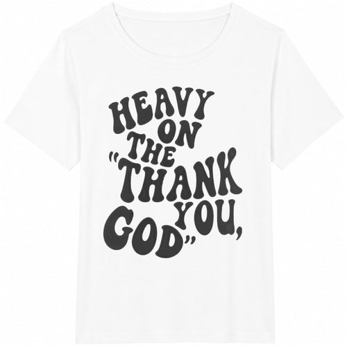 1-piece-- - Thank God Cotton T-Shirt product image 2