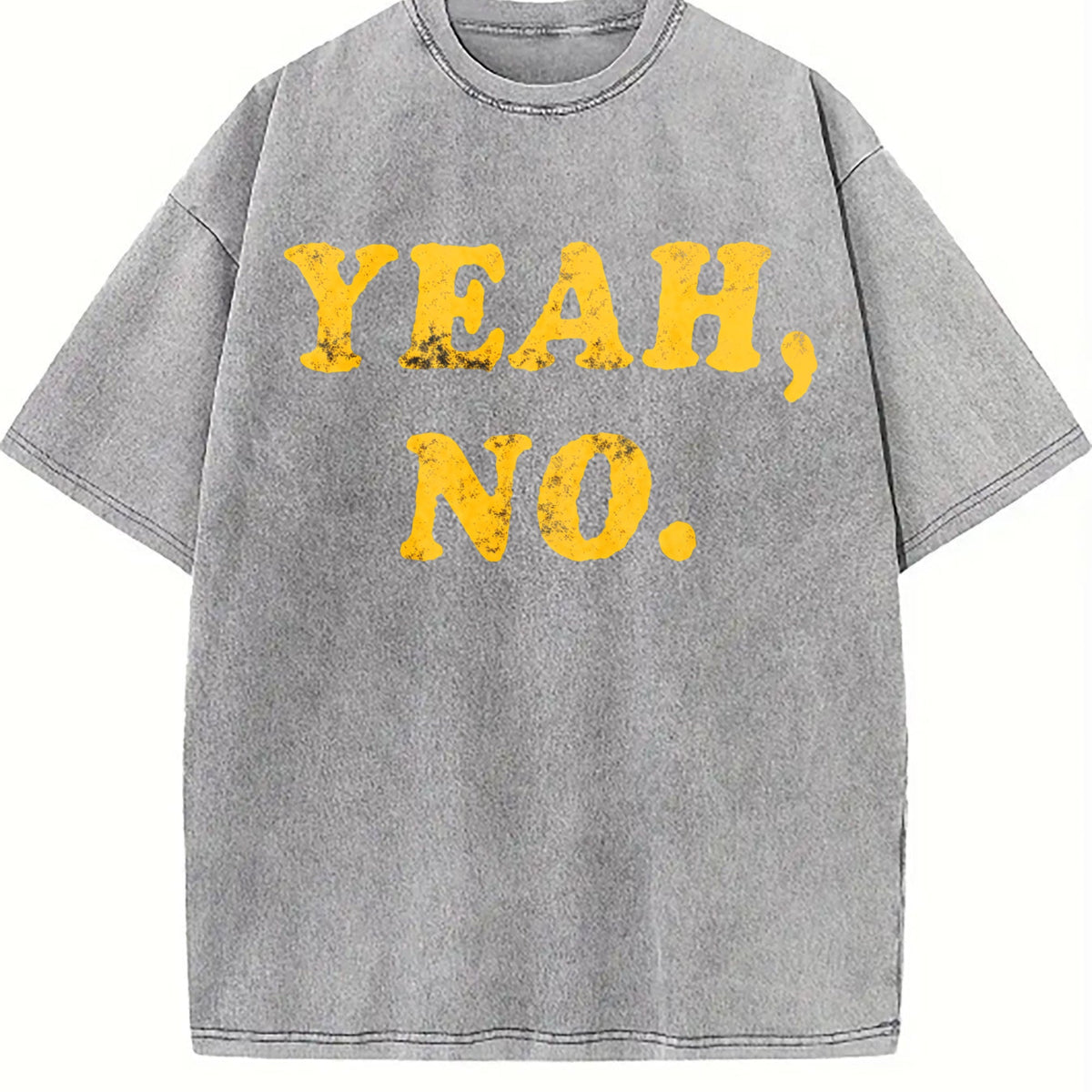 Yeah No Funny Hilarious Expression Novelty Cute Vintage product image 5