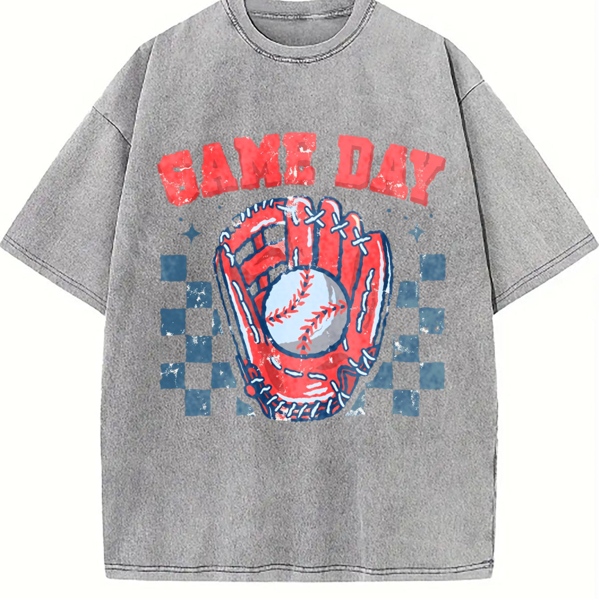 Charm For Game Day Vintage Washed T-Shirt product image 5