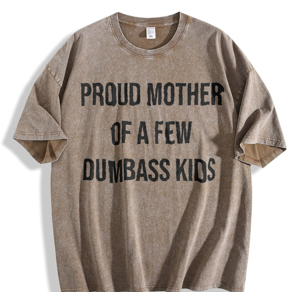 Funny Proud Mother Of A Few Dumbass Sarcastic Mom Vintage product image 3