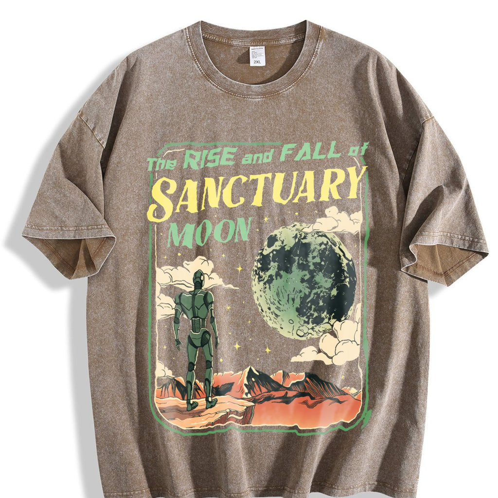 The Rise and Fall of Sanctuary Moon Vintage Washed T-Shirt product image 3