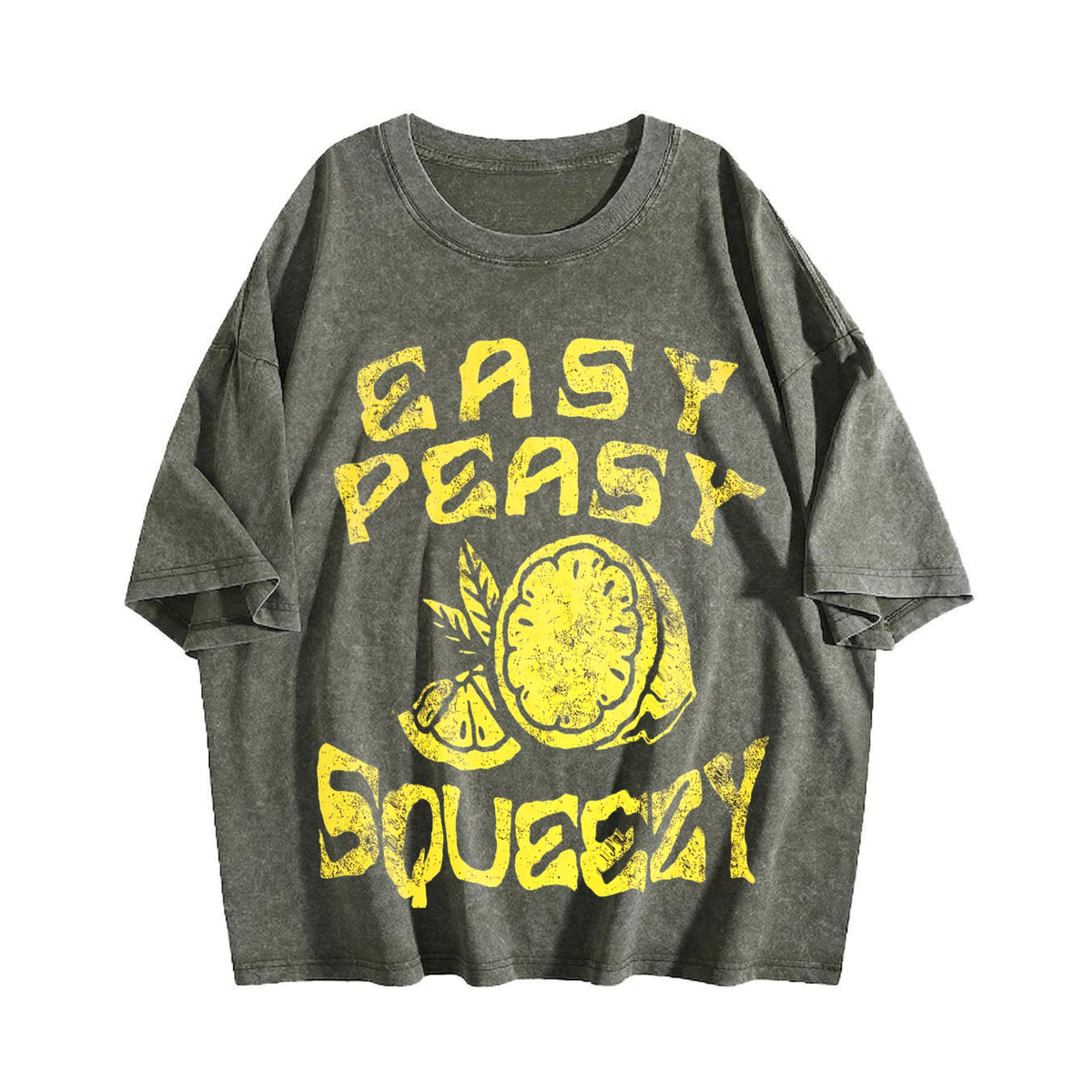Easy Peasy Lemon Squeezy Funny Relaxed Lemons Saying product image 4