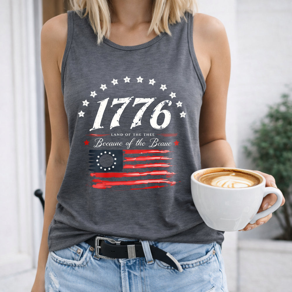 Land Of The Free Women's Tank Top