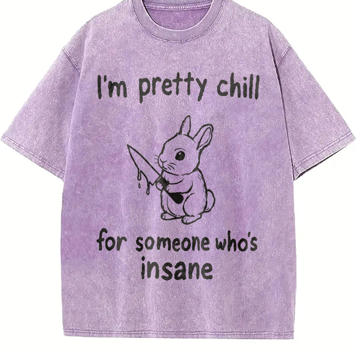 Sarcastic Rabbit 90s Vintage Washed T-Shirt product image 6