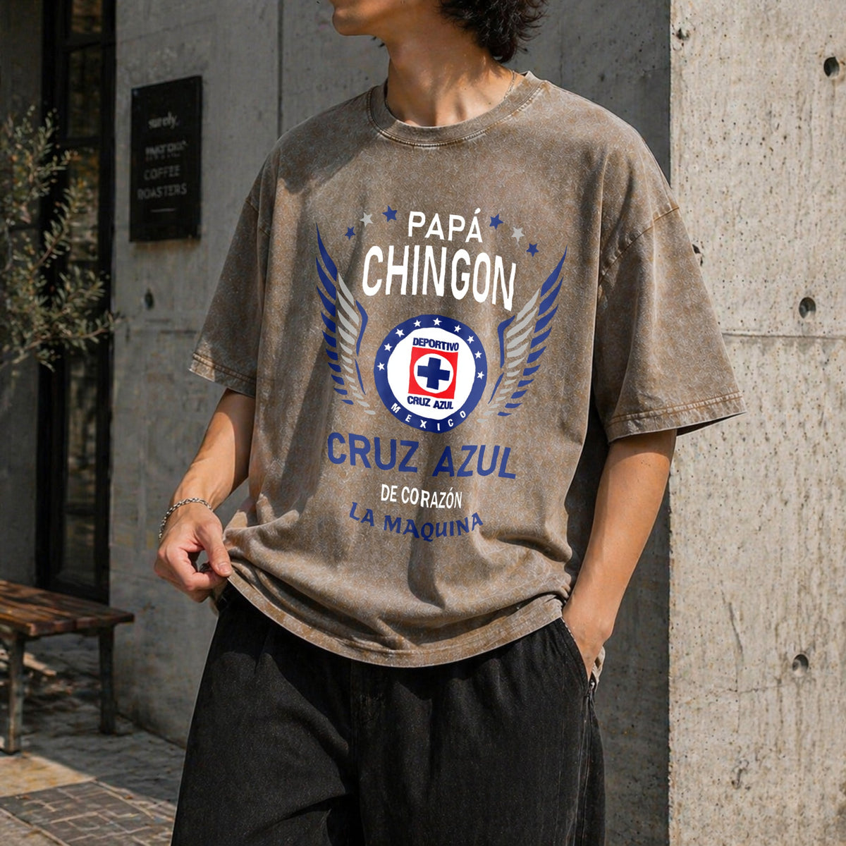 Papa Chingon Cruz Azul Mexican LA Maquina Soccer Fan product image 10