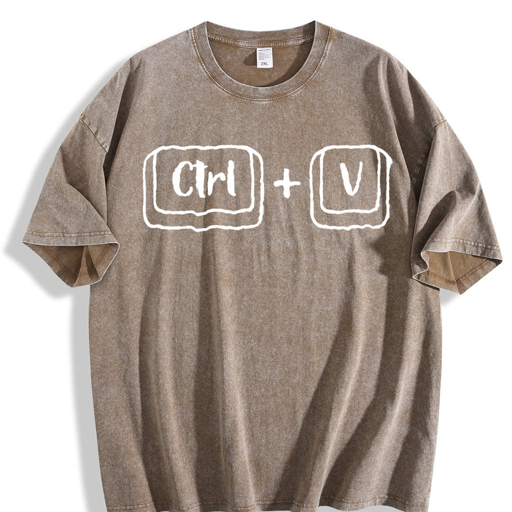 Copy Paste Vintage Washed T-Shirt product image 3