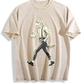 Wolf Man Basketball 90s Vintage Washed T-Shirt product image 1