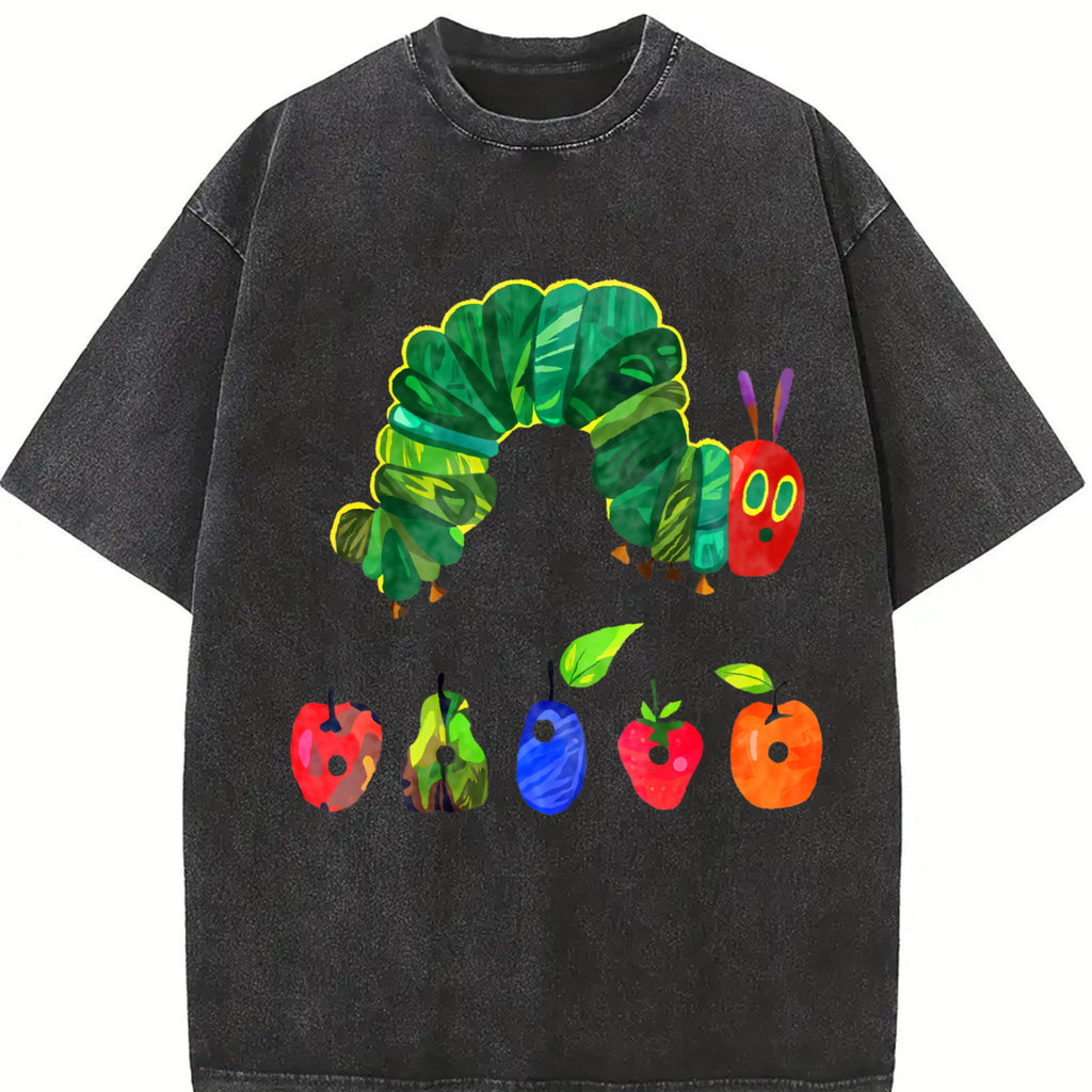 Very Hungry Caterpillar Two-sided Vintage Washed T-Shirt product image 2