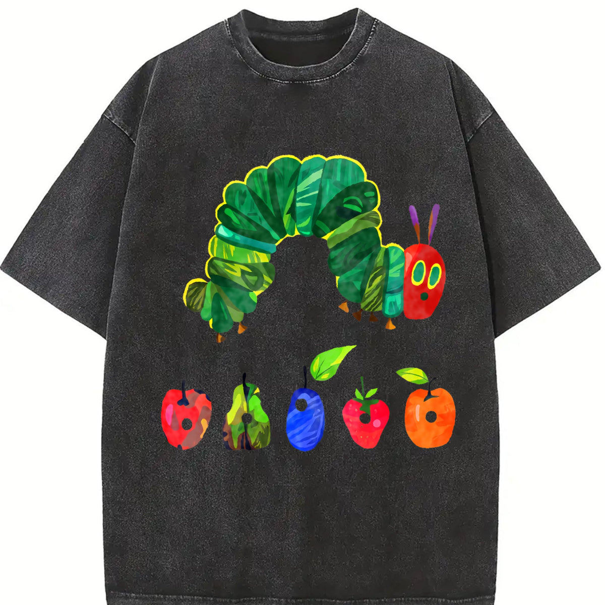 Very Hungry Caterpillar Two-sided Vintage Washed T-Shirt product image 2