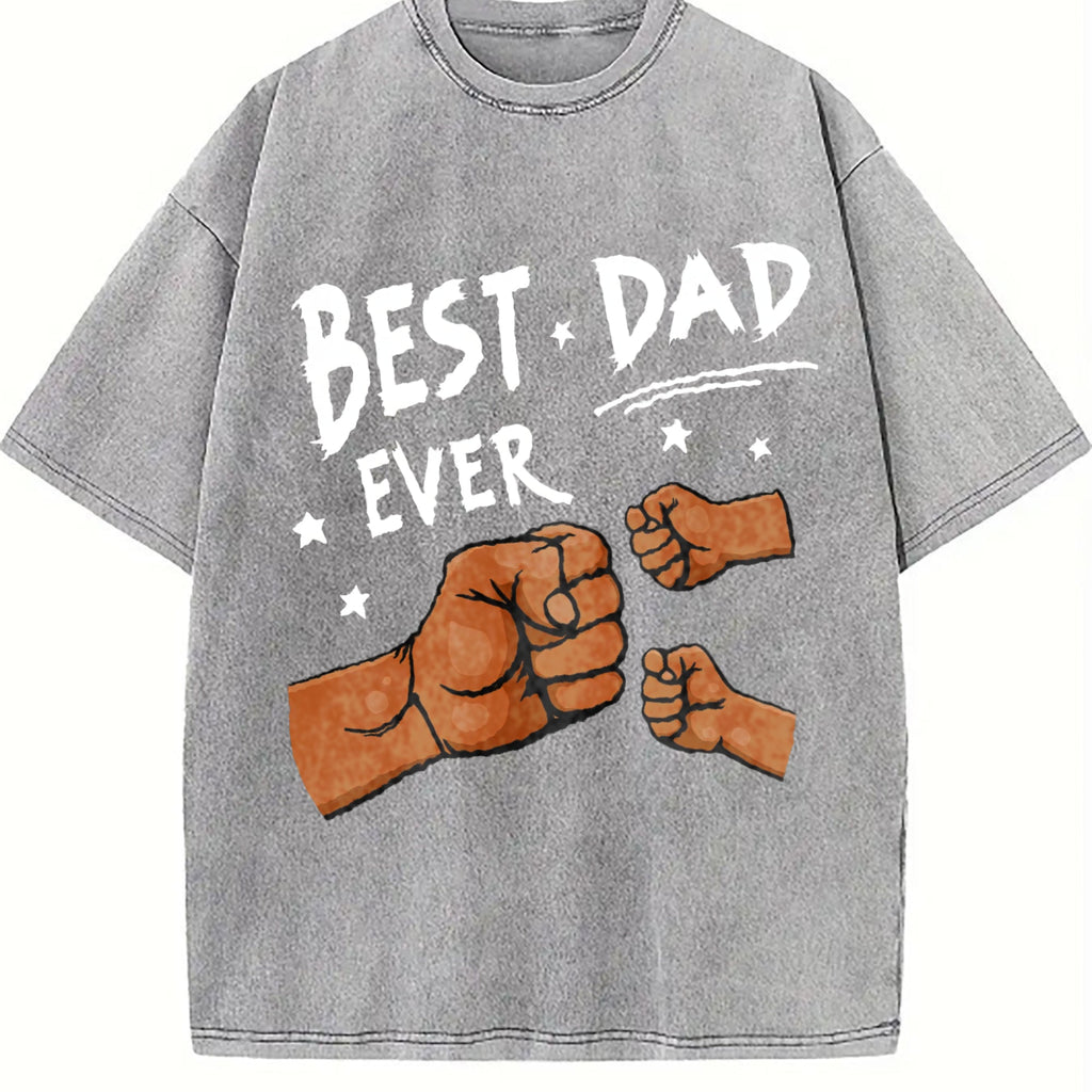Phrase 'best Vintage Washed T-Shirt product image 5