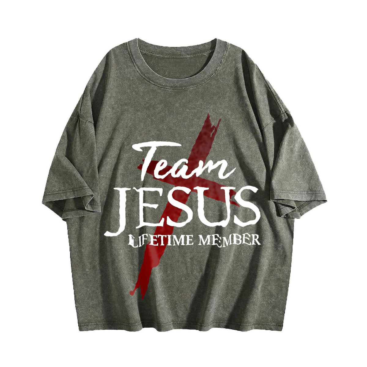 100 Christian God Faith Lifetime Member Team Jesus Vintage product image 4