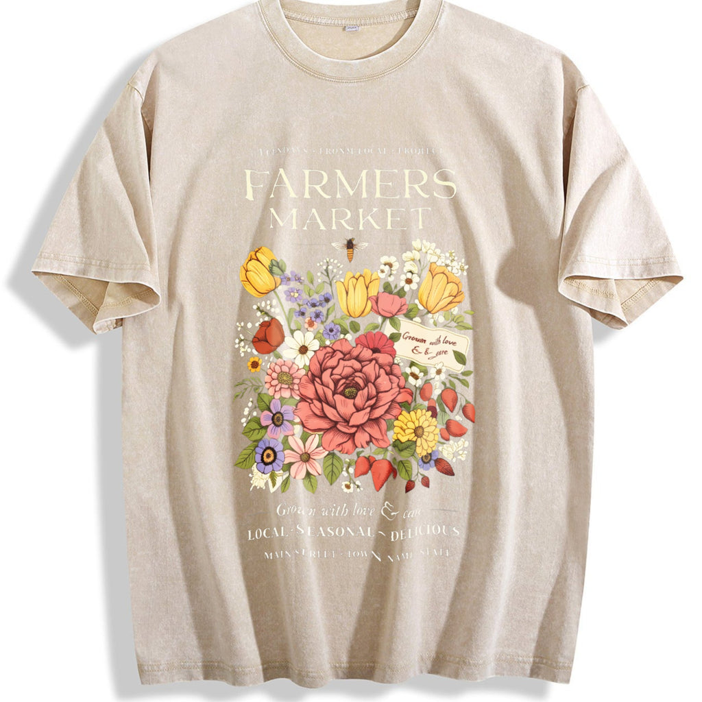 Farmers Market Vintage Washed T-Shirt product image 1