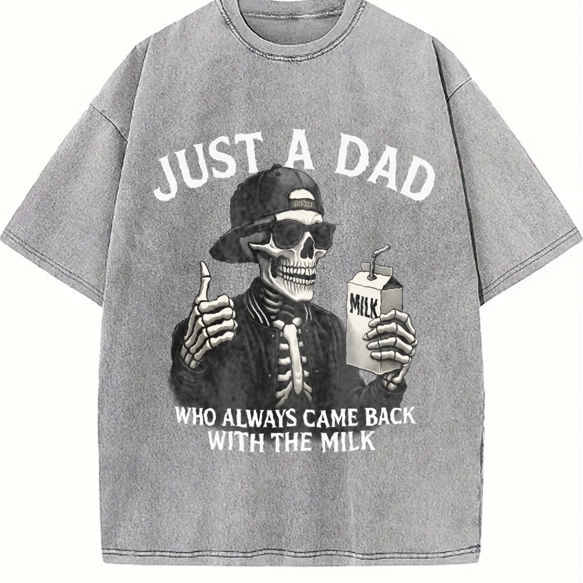 Funny Dad Vintage Washed T-Shirt product image 5