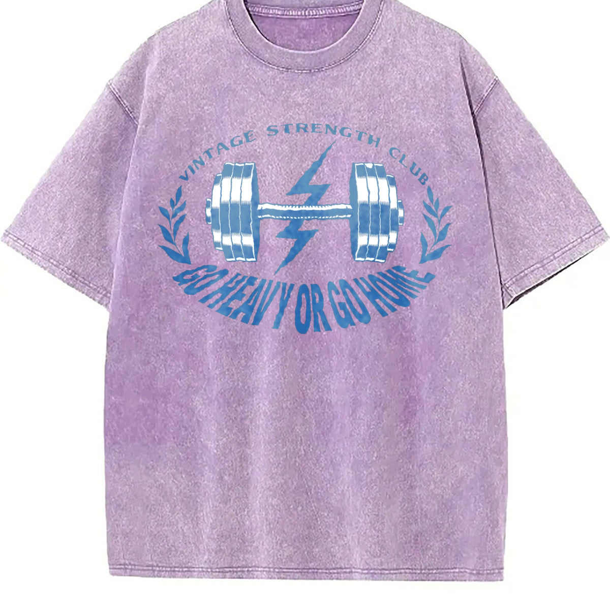80s Gym Lover Dumbbell Fitness Vintage Washed T-Shirt product image 6
