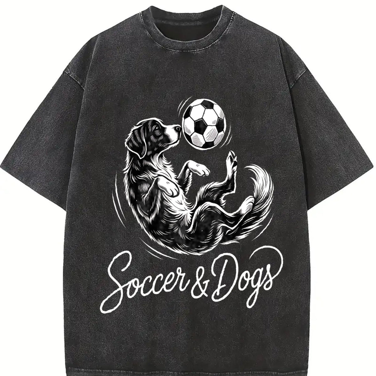 Global Soccer Fan Vintage Washed T-Shirt product image 2