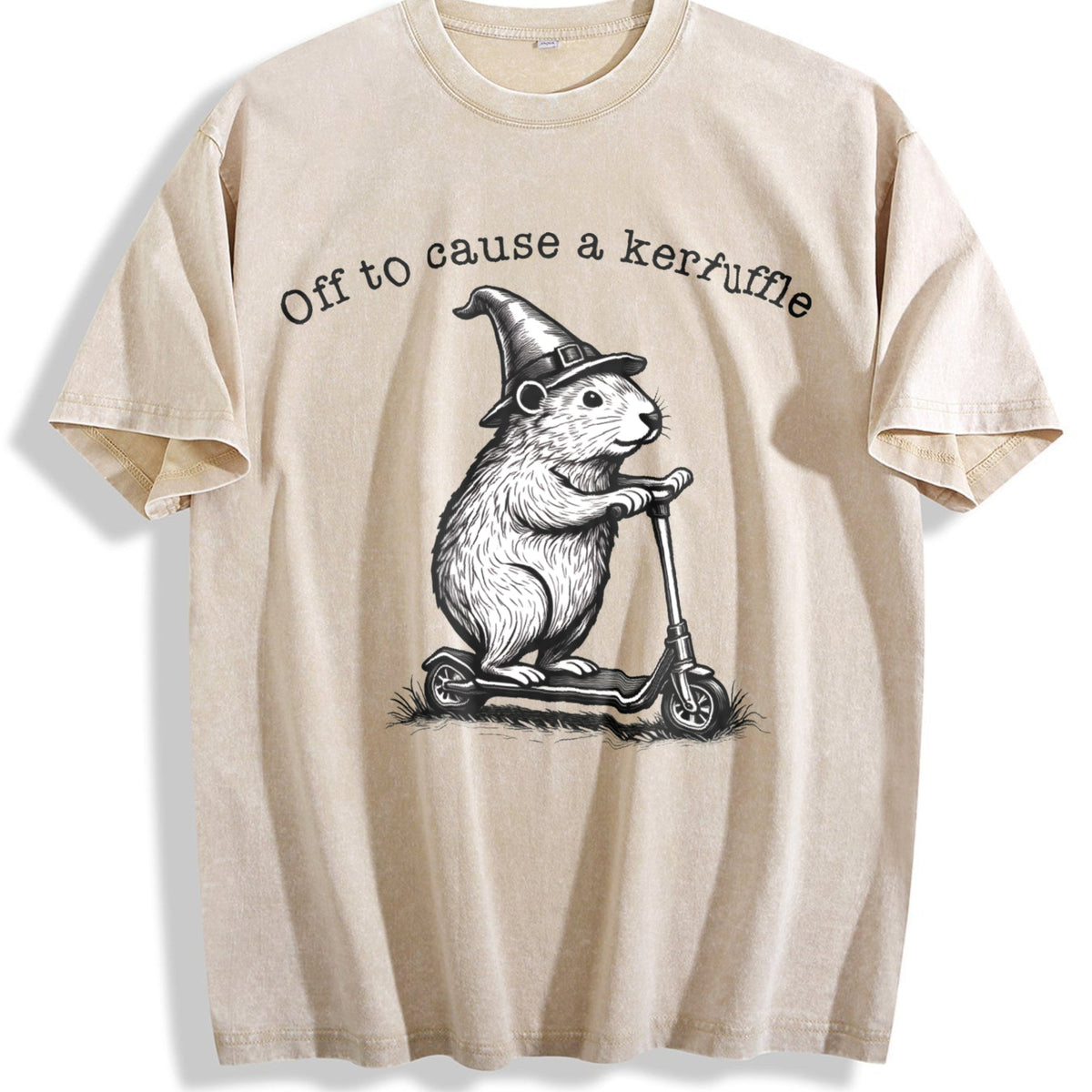 Off To Cause A Kerfuffle Vintage Washed T-Shirt product image 1