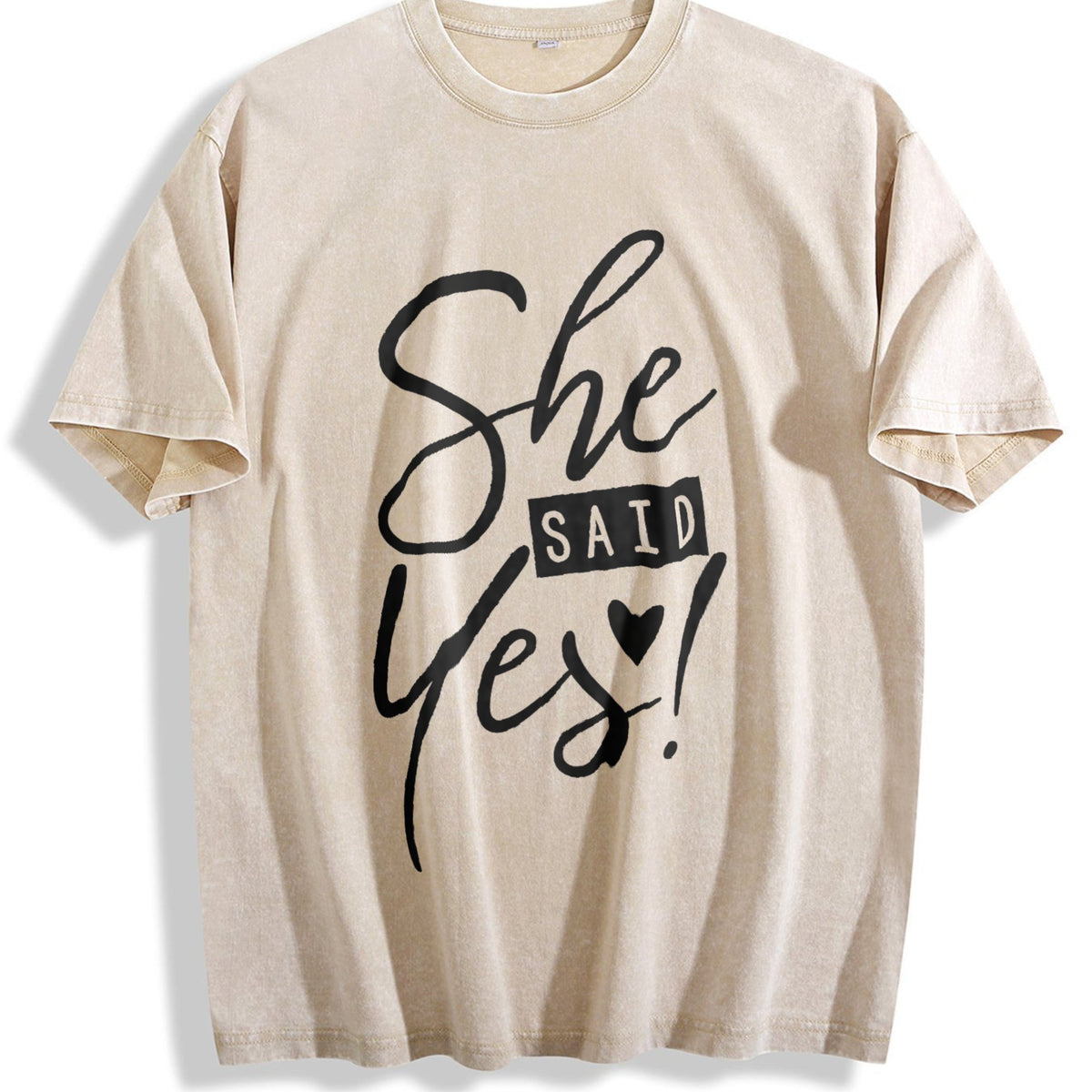 She Said Yes Engagement Bachelorette Party Vintage Washed product image 1