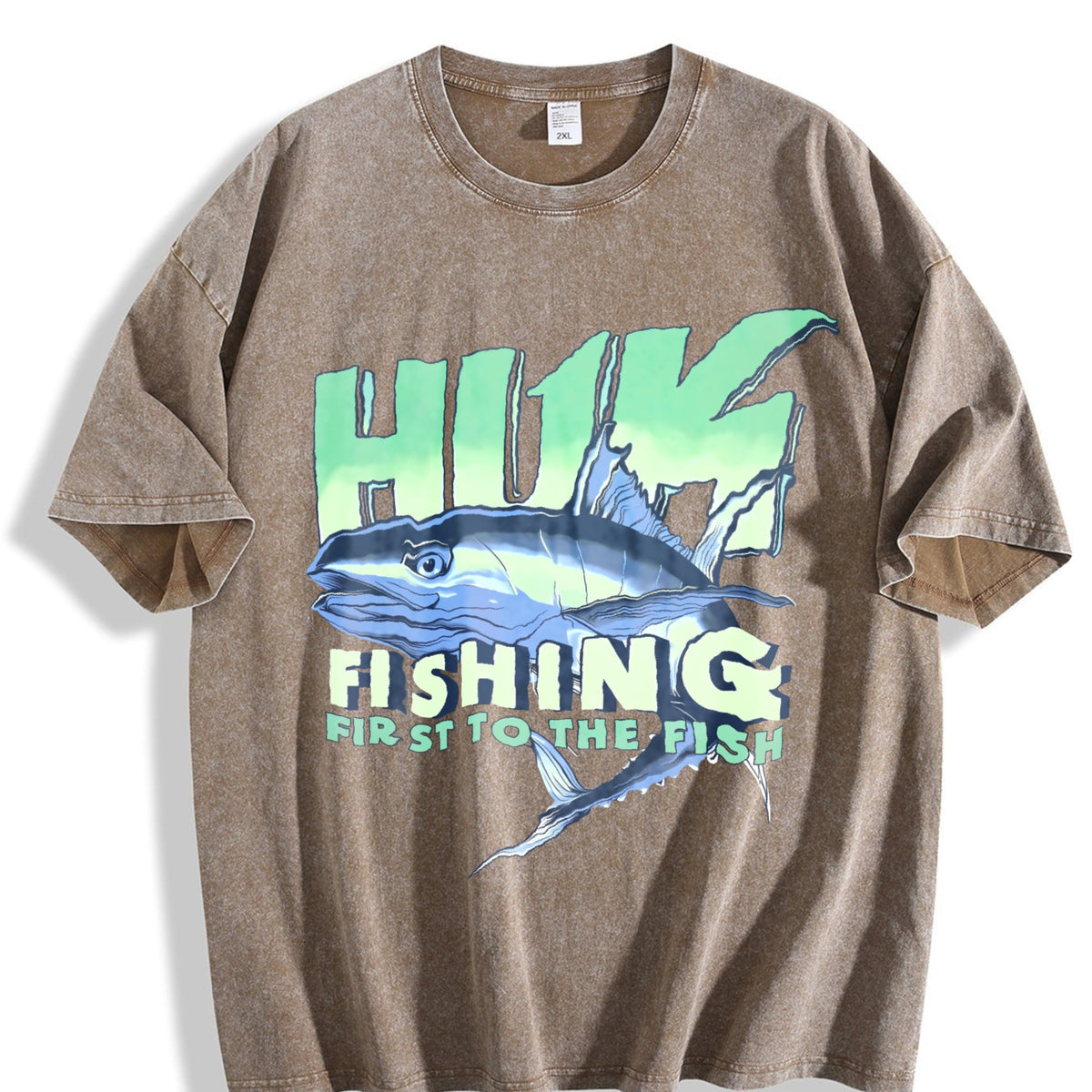 Fishing Vintage Washed T-Shirt product image 3