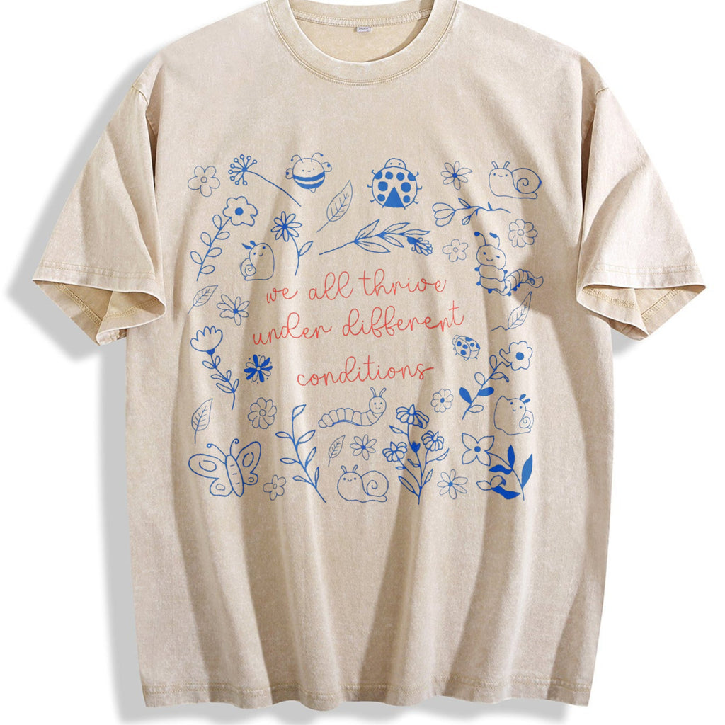 Special Education Teacher Vintage Washed T-Shirt product image 1