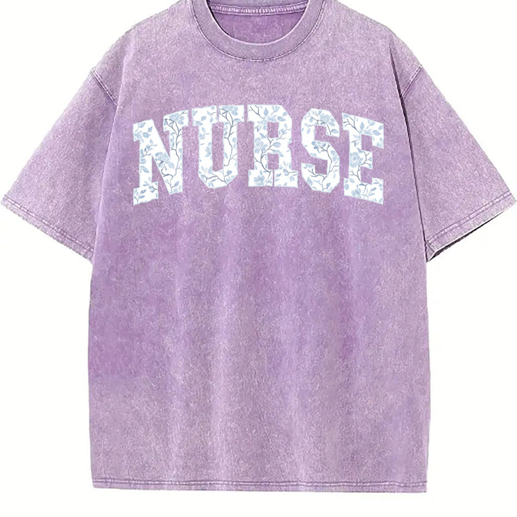 Nurse Vintage Washed T-Shirt product image 6